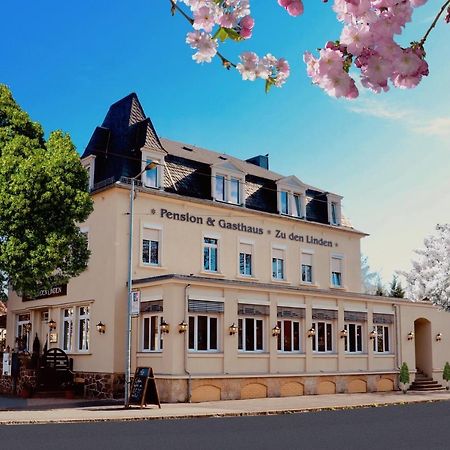 Zu Den Linden - Radebeul Pension Mit Restaurant Екстер'єр фото